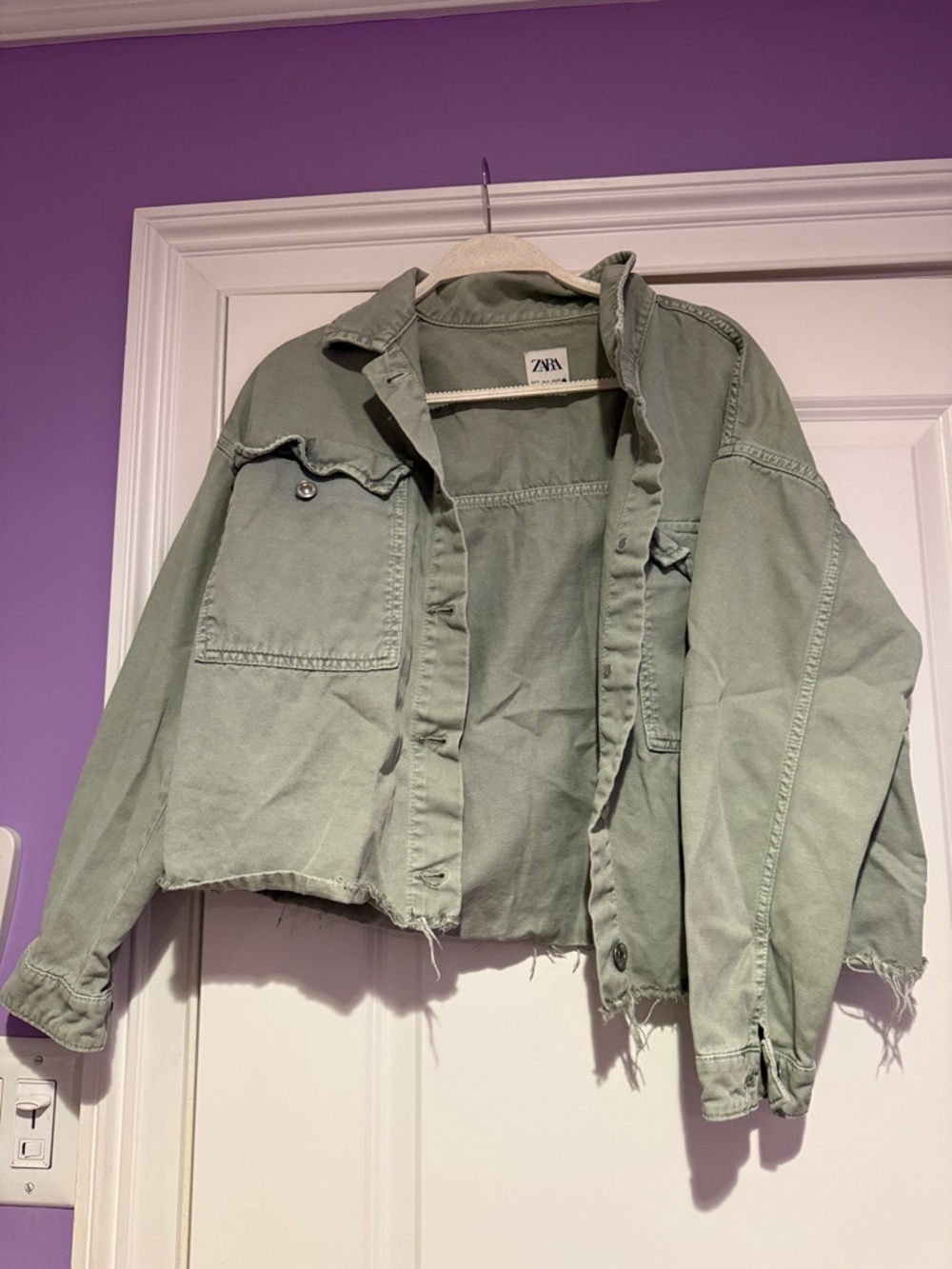 Zara cropped jacket